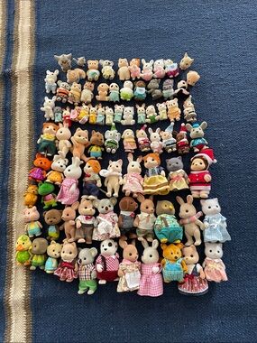 Mini  Animal Figurine Lot - Multicolor Mix